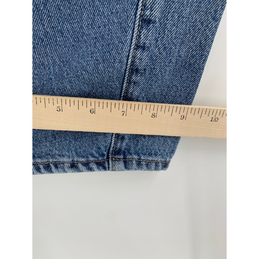 Levi Cinch Barrel Jeans Women 29 Blue 100% Cotton Fade Denim Pants NEW - Picture 9 of 10